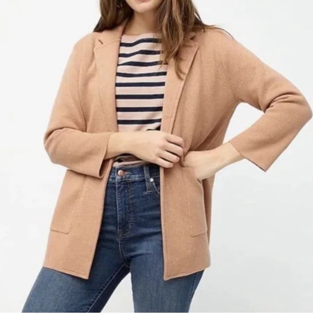 J Crew Sweater Blazer